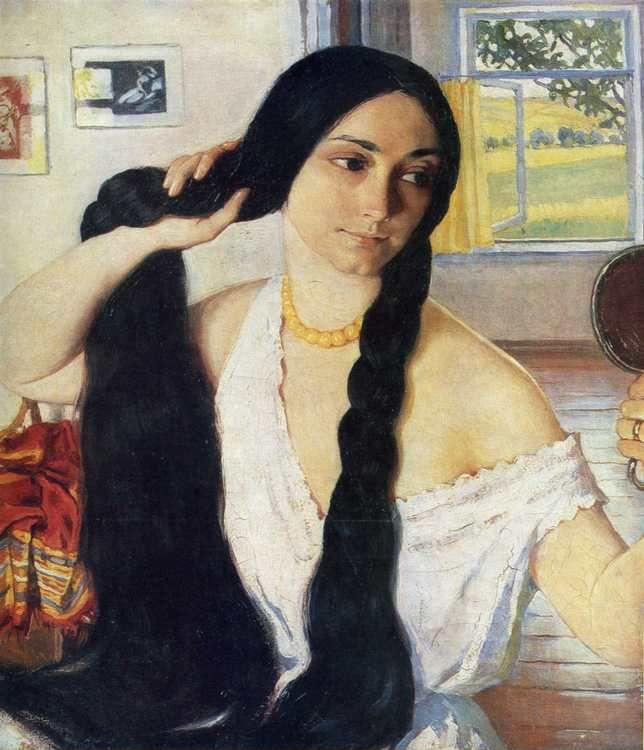 Zinaida Serebriakova. Portrait of Olga Lanceray.