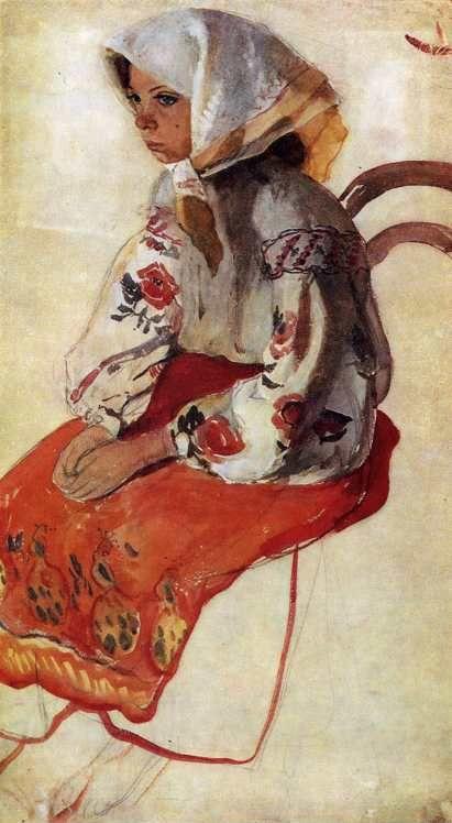 Zinaida Serebriakova. A Peasant Girl.