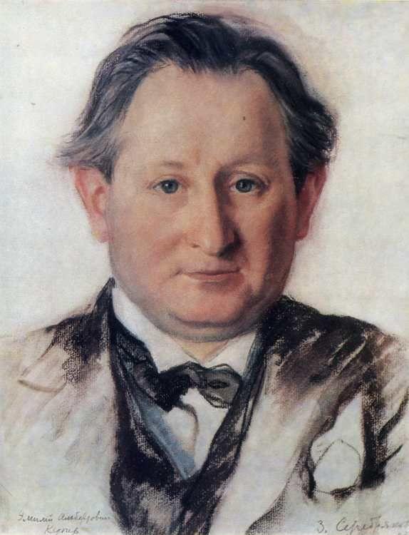 Zinaida Serebriakova. Portrait of Emil Kuper.