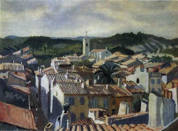 Zinaida Serebriakova. Cassis. Roofs.