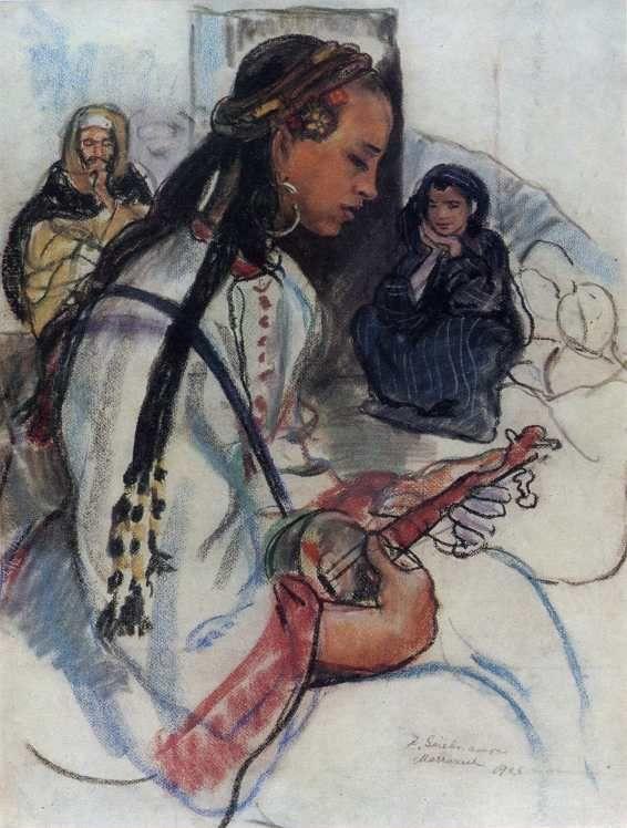 Zinaida Serebriakova. Boy Musician.