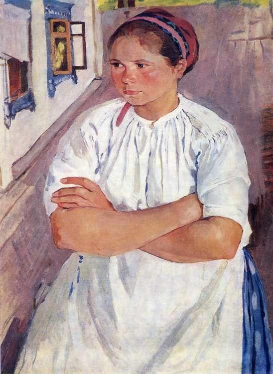 Zinaida Serebriakova. Portrait of a Nurse.