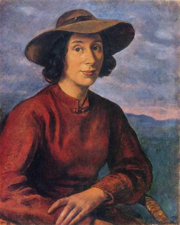 Zinaida Serebriakova. Portrait of Anna Cherkesova-Benois.