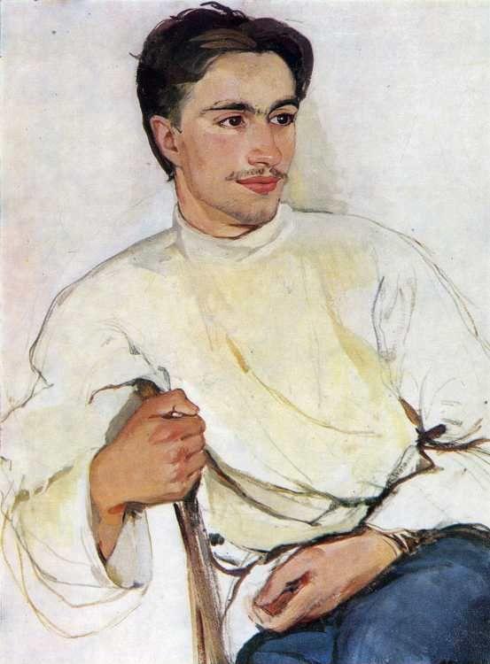 Zinaida Serebriakova. Portrait of a Student.