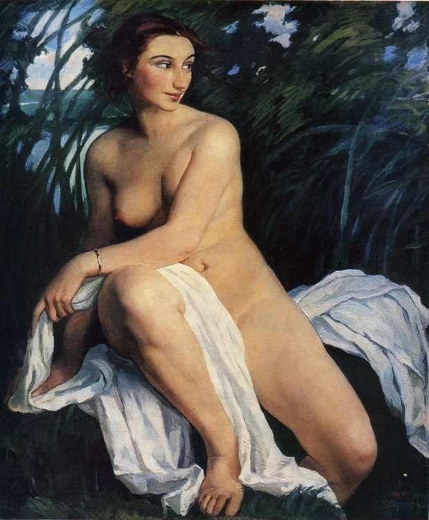 Zinaida Serebriakova. The Bather.