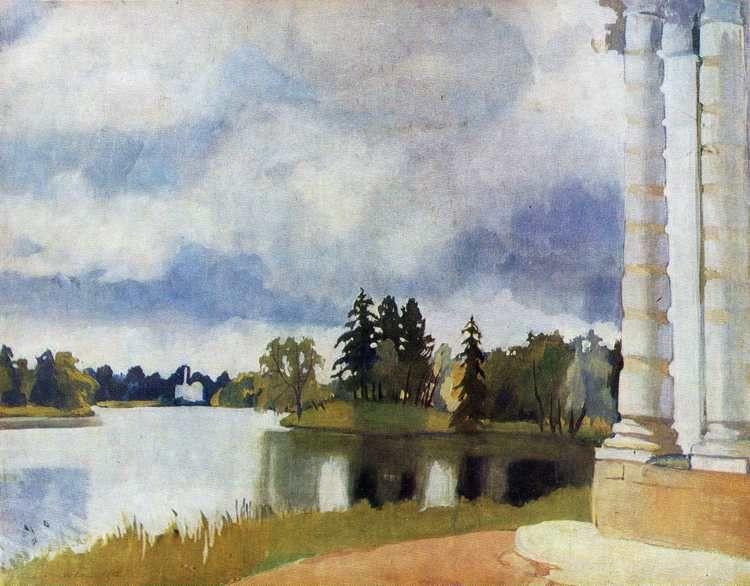 Zinaida Serebriakova. Lake in Tsarskoye Selo.