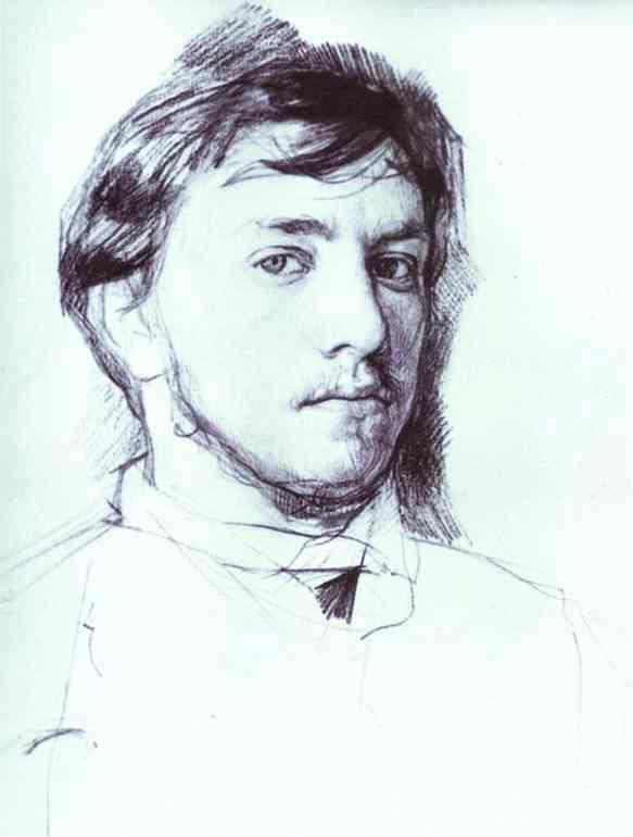 Valentin Serov. Self-Portrait.