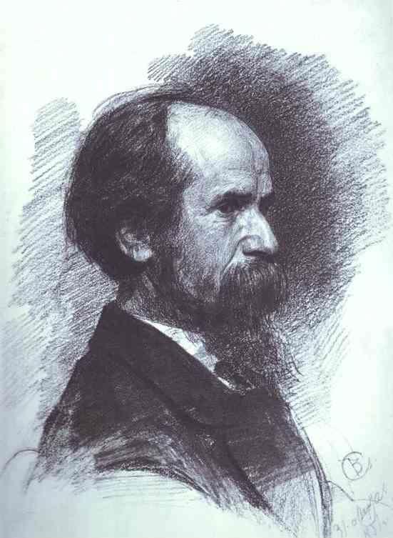 Valentin Serov. Portrait of the Artist Pavel Tchistyakov.