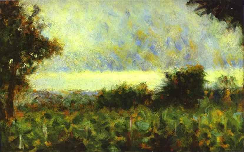 Georges Seurat. Landscape.