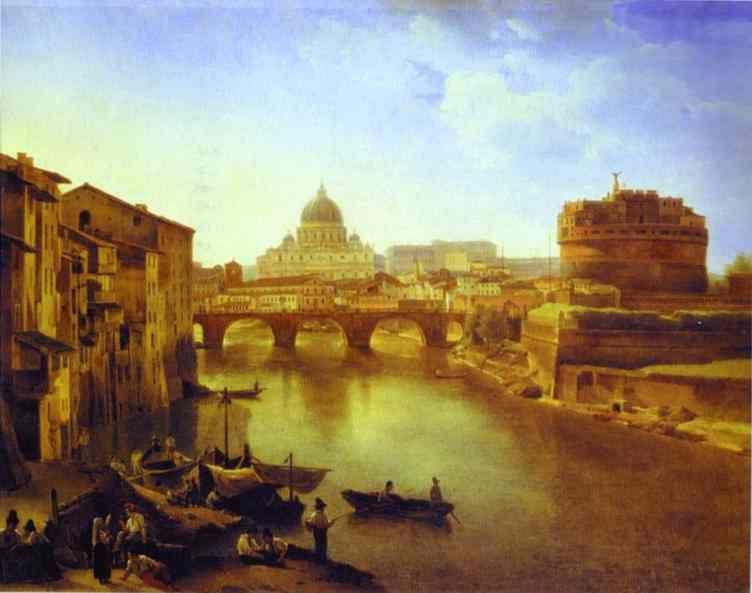 Sylvester Shchedrin. New Rome. The Castle of the Holy Angel.