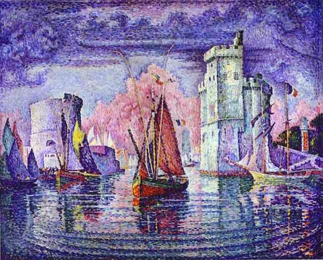 Paul Signac. Port of La Rochelle.