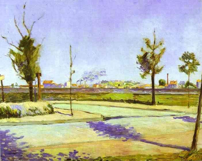 Paul Signac. The Road to Gennevilliers.