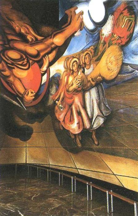 David Alfaro Siqueiros. For the Complete Safety of all Mexicans on Work.