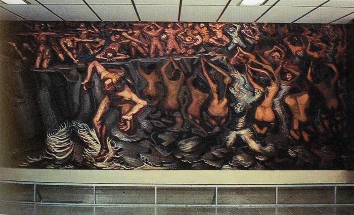 David Alfaro Siqueiros. Defense of the Future Victory of Medical Science over Cancer.
