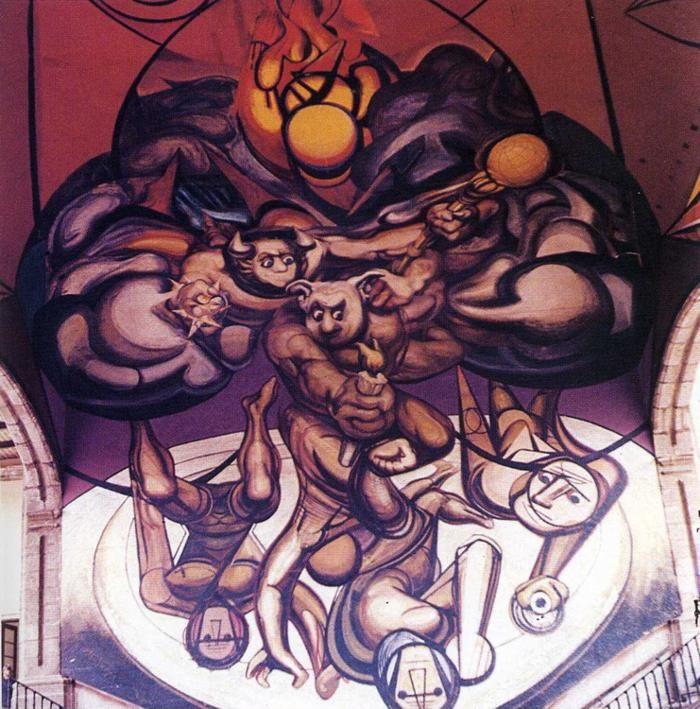 David Alfaro Siqueiros. Patricians and the Killers of Patricians.