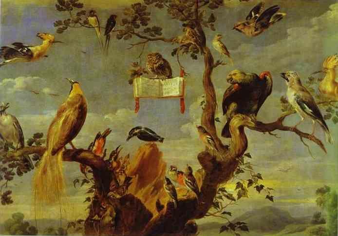Frans Snyders. Concert of Birds.
