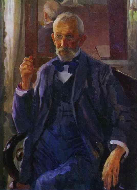 Constantin Somov. Portrait of A.I. Somov, the Artist's Father.