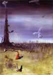 Yves Tanguy. Extinction of Useless Lights. Extinction des lumières inutiles.