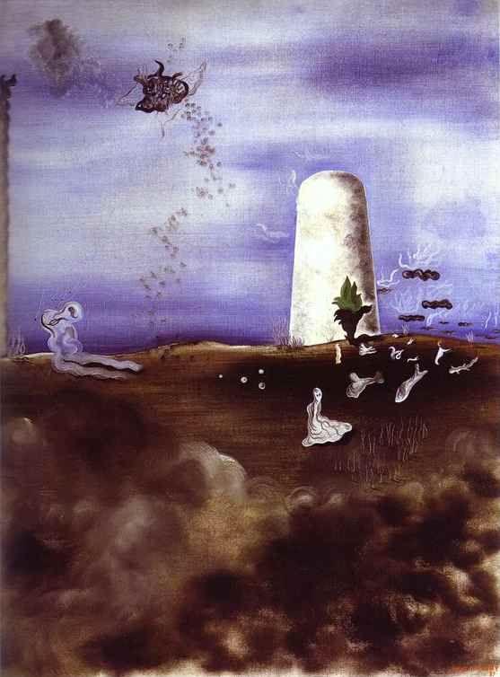 Yves Tanguy. Death Watching the Family. Composition (Mort guettant sa famille.).