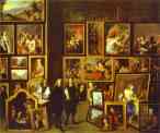 David Teniers the Younger. Archduke Leopold-Wilhelm in His Art Gallery in Brussels.