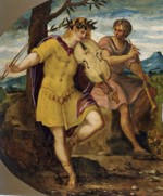 Jacopo Robusti, called Tintoretto. Contest Between Apollo and Marsyas. Detail.