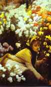 James Tissot. Chrysanthemums.