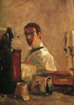 Henri de Toulouse-Lautrec. Self-Portrait.