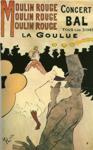 Henri de Toulouse-Lautrec. Poster: Moulin Rouge - La Goulue.