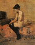 Henri de Toulouse-Lautrec. Etude de nu / Study of a Nude.