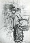 Henri de Toulouse-Lautrec. The Laundress.