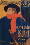 Henri de Toulouse-Lautrec. Les Ambassadeurs: Aristide Bruant.