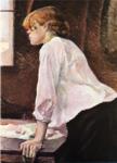 Henri de Toulouse-Lautrec. The Laundress.