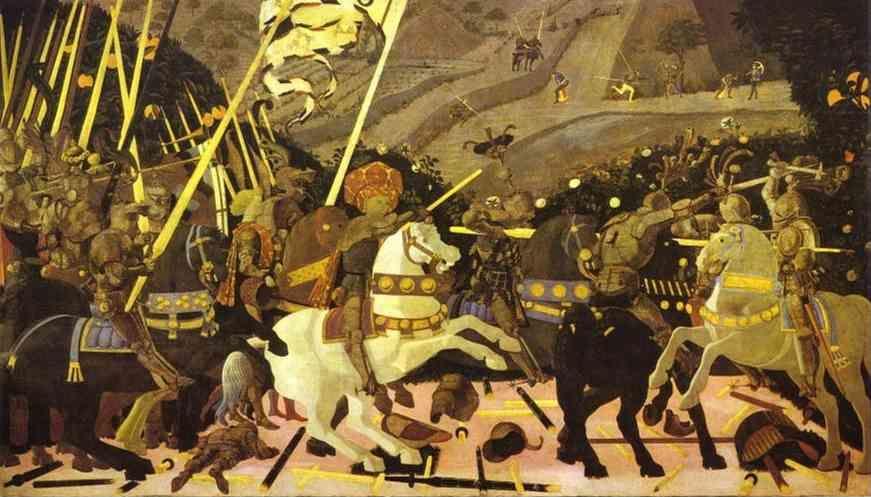 Paolo Uccello. Battle of San Romano.