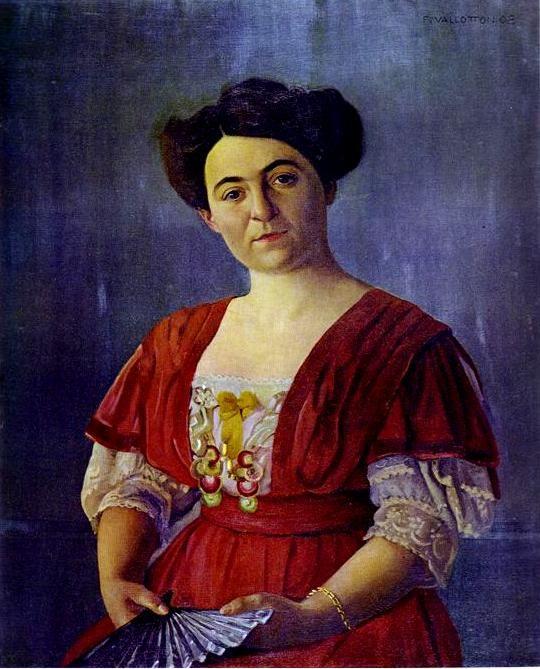 Félix Vallotton. Portrait of Mme Georges Haasen.