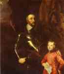 Anthony van Dyck. Thomas Howard, 2nd Earl of Arundel and Surrey with His Grandson Lord Maltravers.