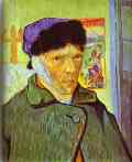 Vincent van Gogh. Self-Portrait with Bandaged Ear.