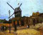 Vincent van Gogh. Le Moulin de la Galette.