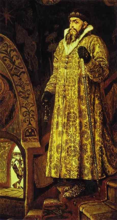 Victor Vasnetsov. Tsar Ivan IV the Terrible.