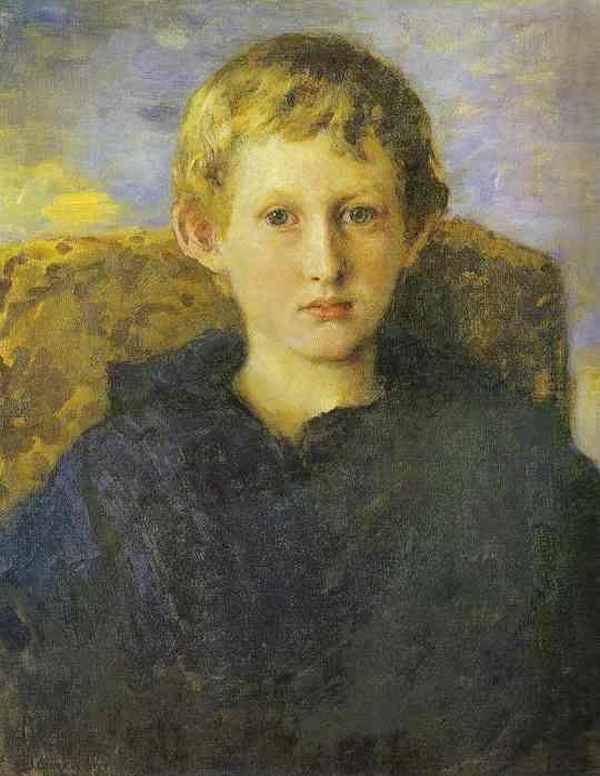 Victor Vasnetsov. Portrait of Boris Vasnetsov, the Artist's Son.