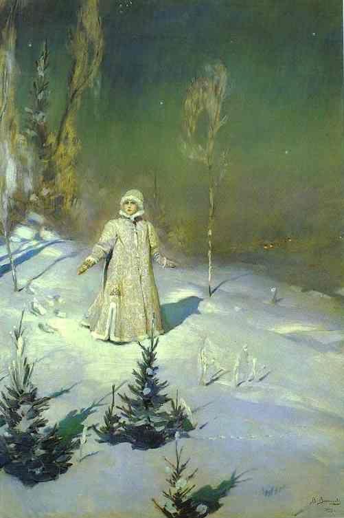 Victor Vasnetsov. The Snow Maiden.