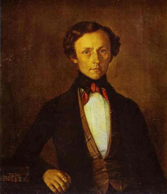 Grigoriy Soroka. Portrait of V. A. Preobrazhensky.
