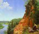 Alexey Tyranov. View of the River Tosno.