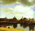 Jan Vermeer. View of Delfi.
