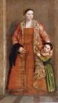 Paolo Veronese. Livia da Porto Thiene and Her Daughter Porzia.