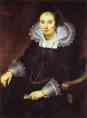 Cornelis de Vos. Portrait of a Lady with a Fan.