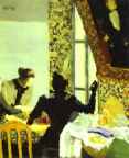 Edouard Vuillard. Lenght of Thread or Interior with Sewing Women L'Aiguillée ou Intérieur aux couturières.