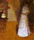 Edouard Vuillard. Young Woman in a Room/Jeune femme dans une chambre.