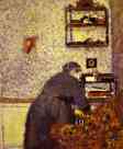 Edouard Vuillard. Old Woman in Interior/La vielle femme dans un intérieur.