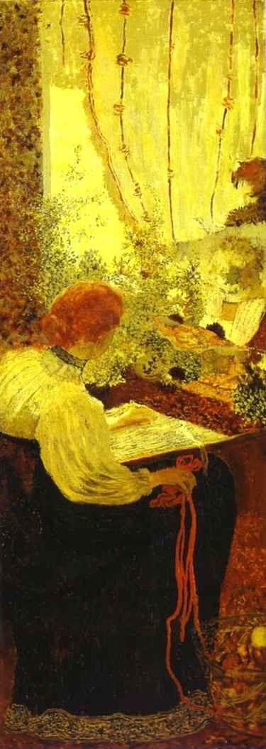 Edouard Vuillard. Tapestry or Embroiderers/La Tapisserie ou Les Brodeuses.