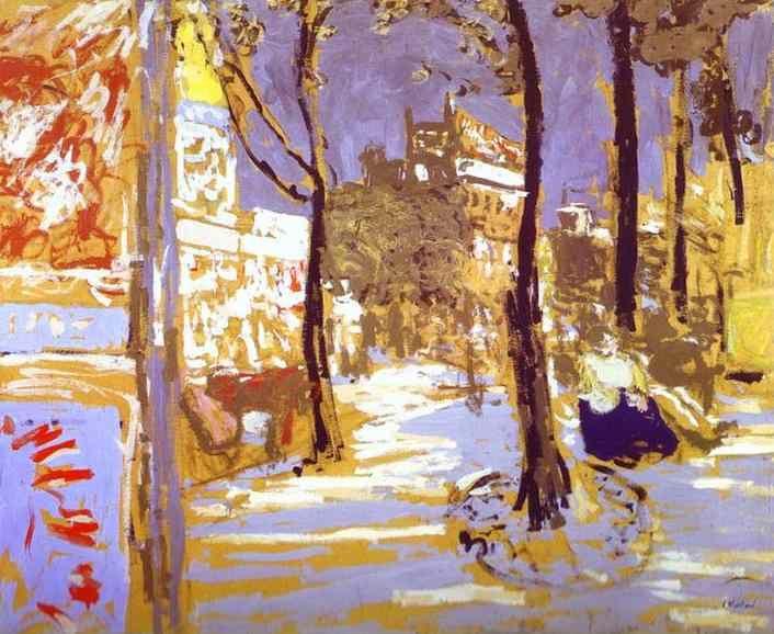 Edouard Vuillard. The Boulevard of Batignolles/Le Boulevard des Batignolles.